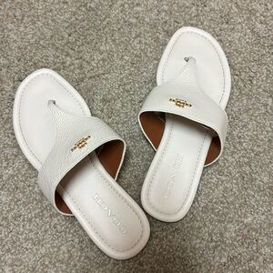 Cream white slides